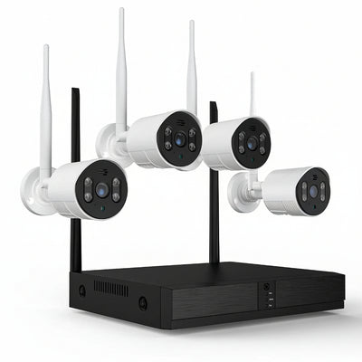 HOPVISION 8-Channel 3MP NVR Wireless Security Camera System