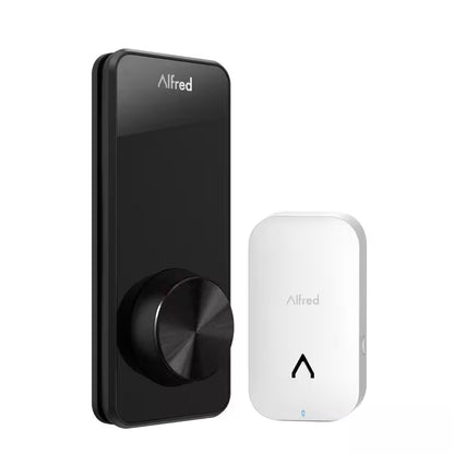 DB1S Combo-Smart Deadbolt W/Key + Wifi Bridge V2-Black