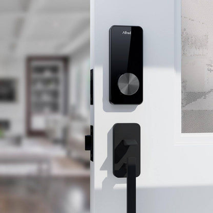 DB1S Combo-Smart Deadbolt W/Key + Wifi Bridge V2-Black
