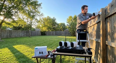 Customer photo of 2023 Upgrade Security Camera System Wireless, 8CH 3MP NVR Home Security System